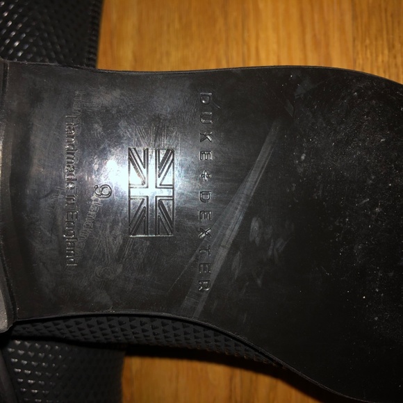Duke + Dexter Pyramid Black Loafer